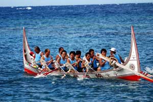 蘭嶼大船（五對槳拼板舟）