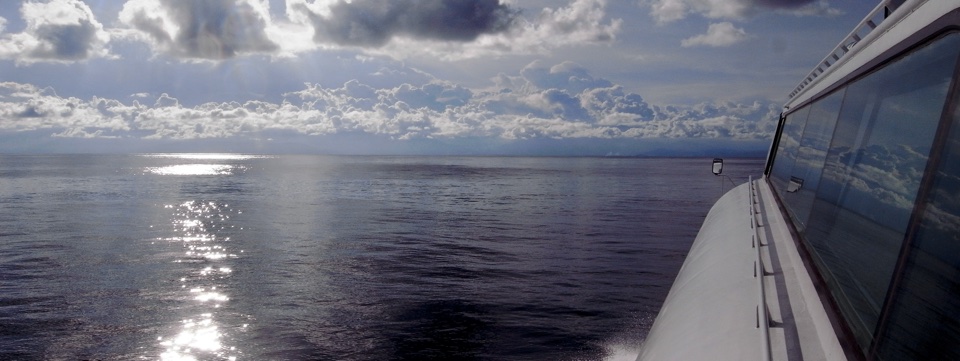 前往蘭嶼的客輪