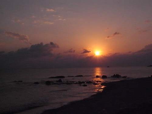 蘭嶼夕陽