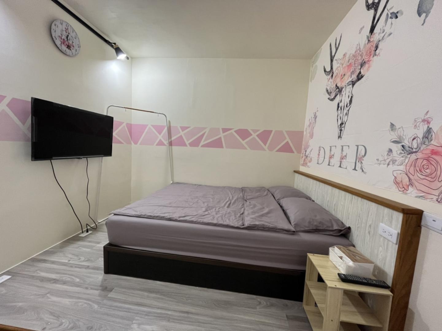 雙人套房【粉鹿】無窗