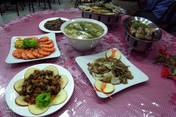 餐廳提供的合菜