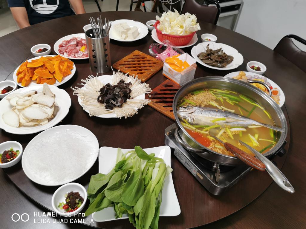 飛魚火鍋大餐