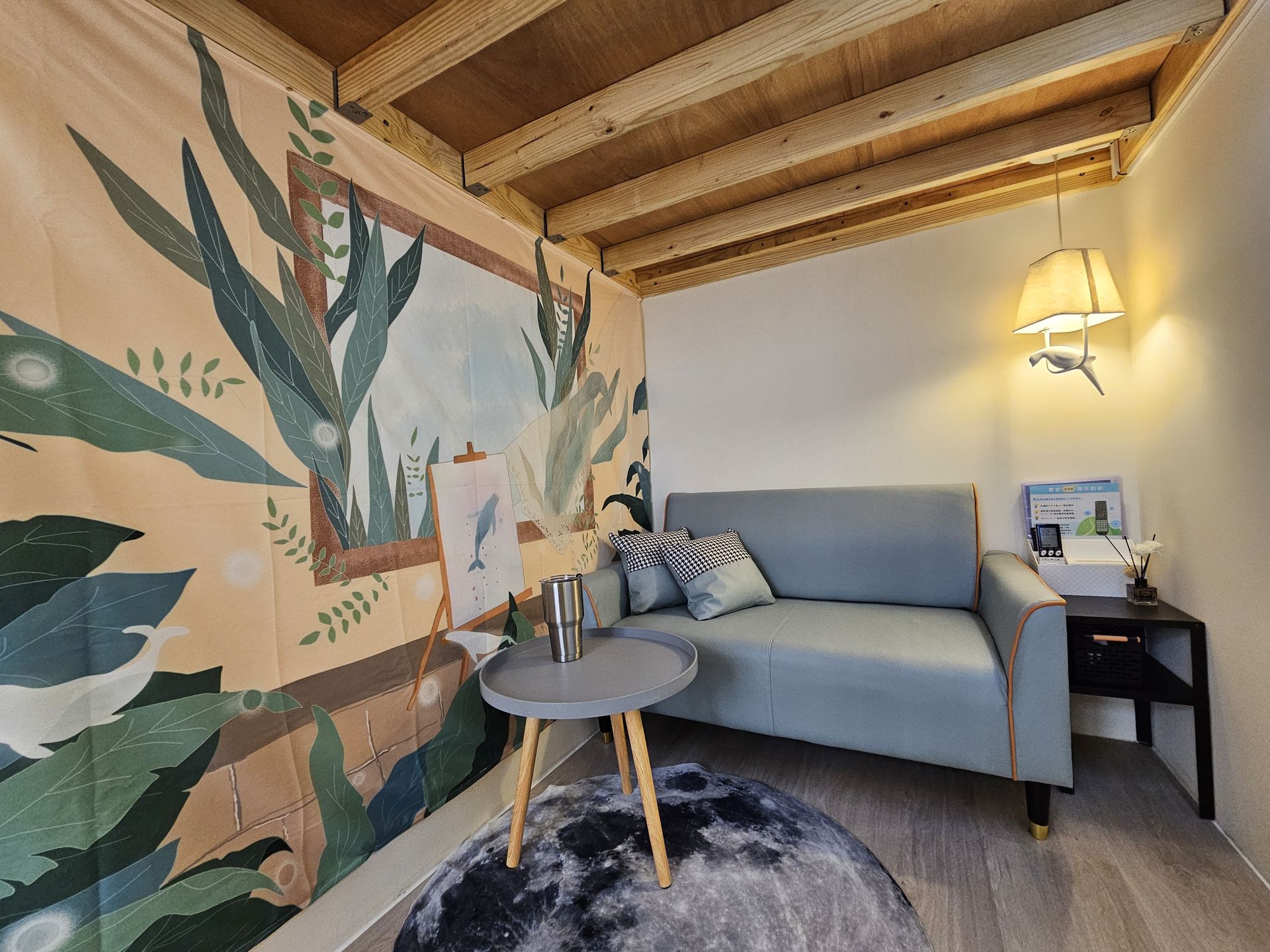 英式鄉村海景雅房