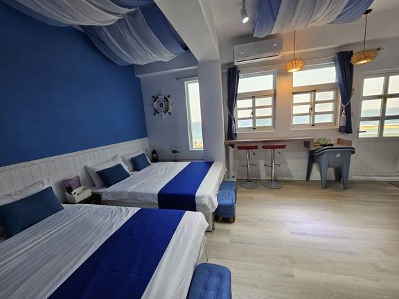 房間就看得到海與日出