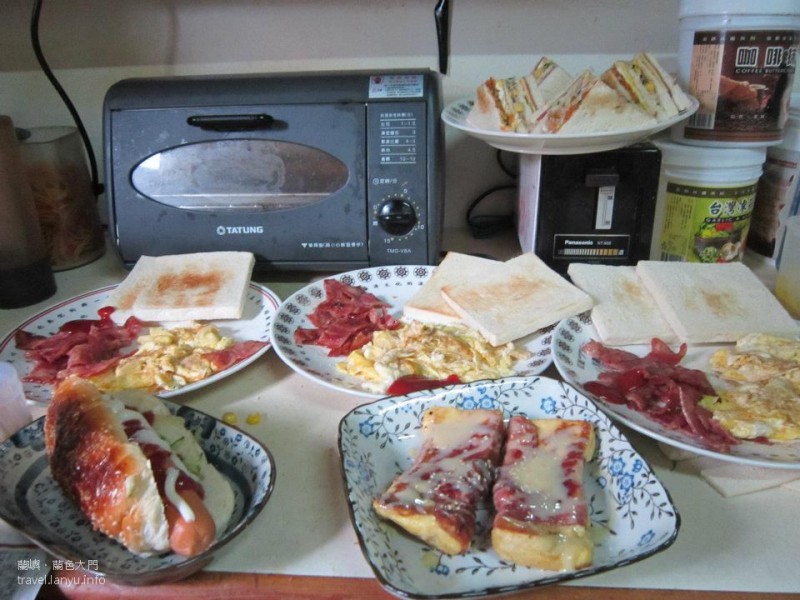 Tatala的家住宿所附的早餐